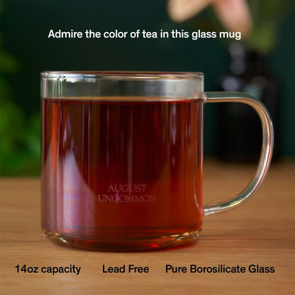 Artisan Glass Mug - 14 oz