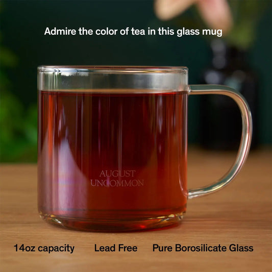 Artisan Glass Mug - 14 oz