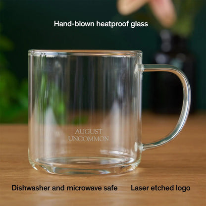 Artisan Glass Mug - 14 oz