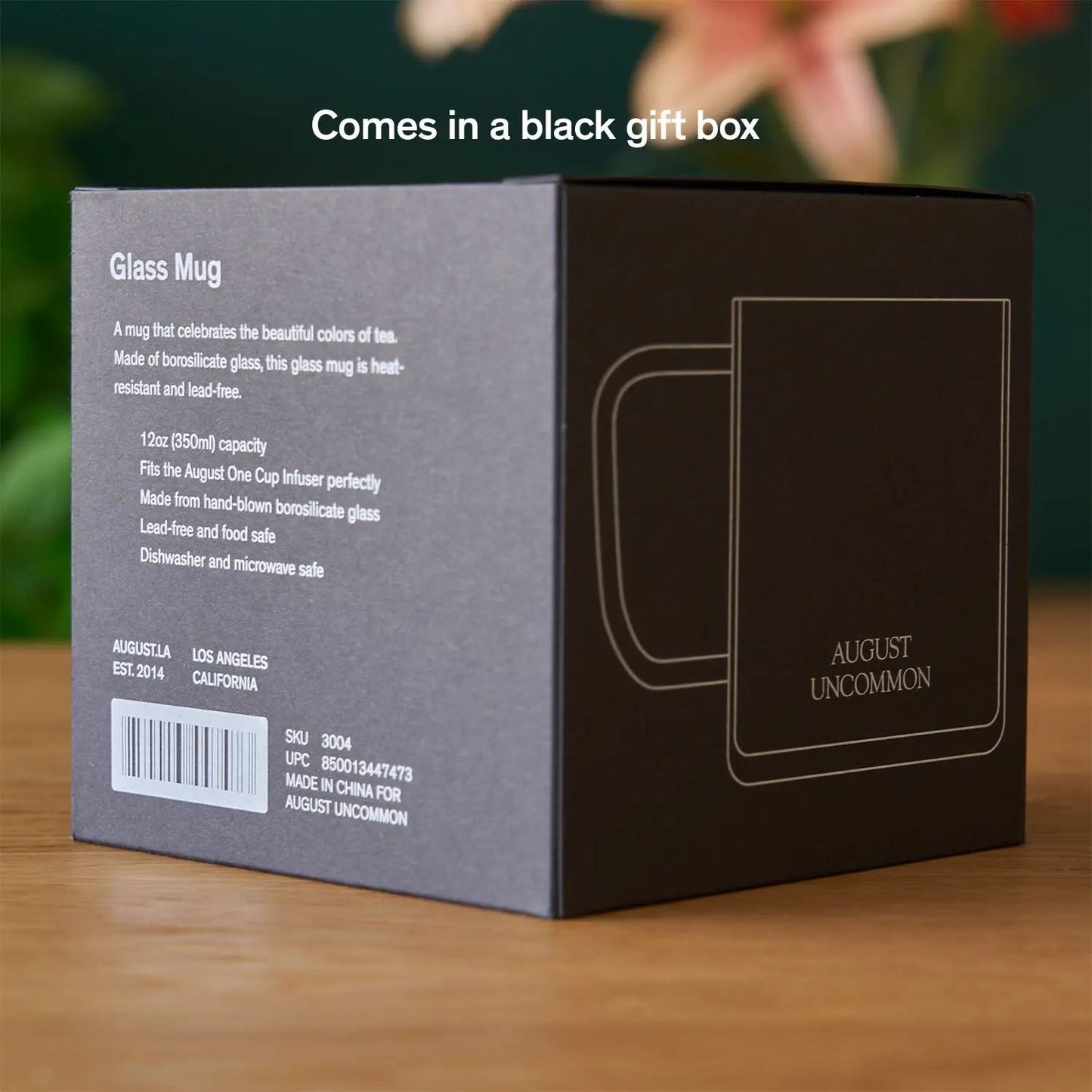 Artisan Glass Mug - 14 oz