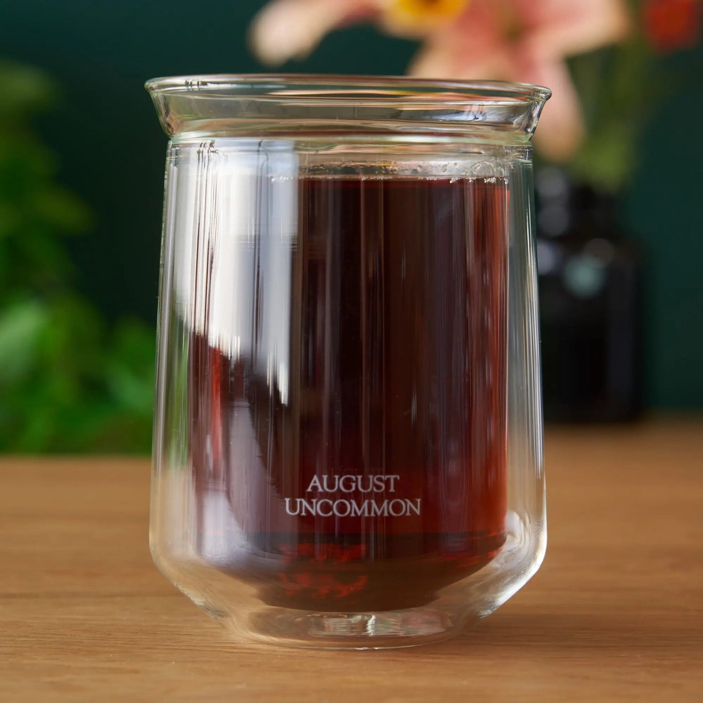 Double-Wall Glass Mug - 12 oz