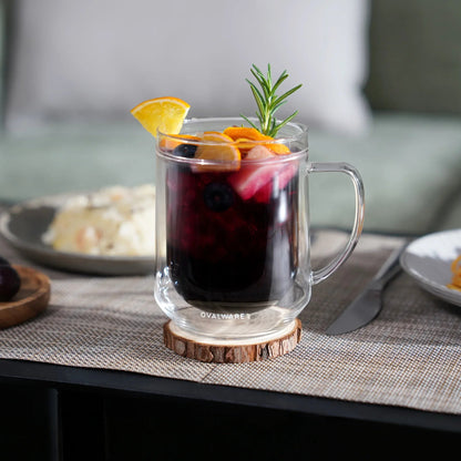 Double Wall Mug - 17oz (Set of 2)