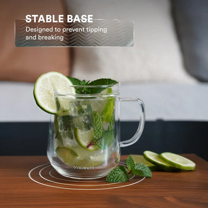 Double Wall Mug - 17oz (Set of 2)
