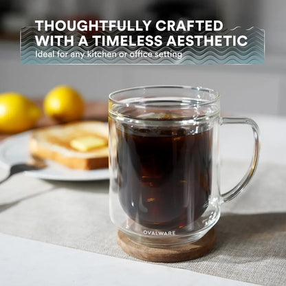 Double Wall Mug - 17oz (Set of 2)